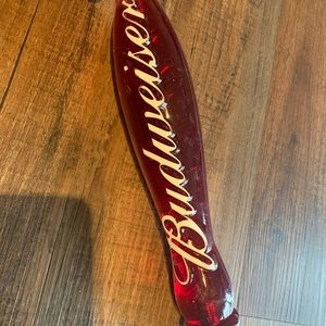 Budweiser Beer Tap handle.